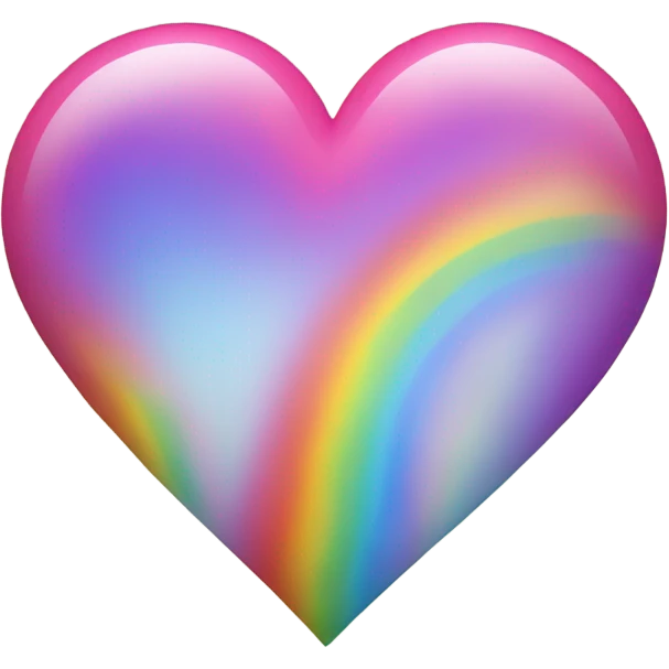 Heart rainbow emoji