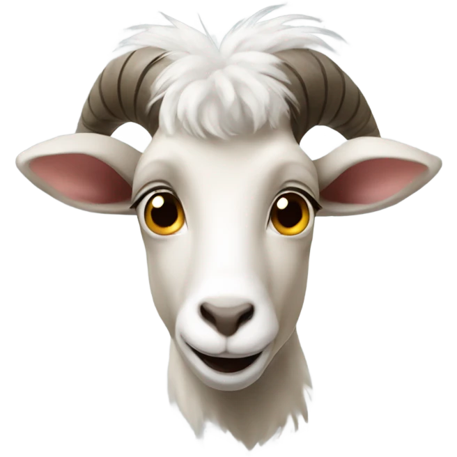 Einstein goat  emoji