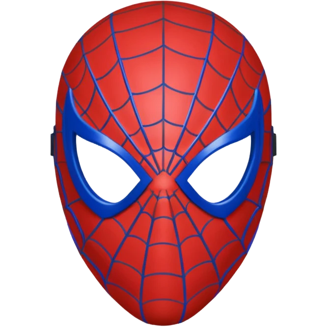 Spiderman mask emoji emoji