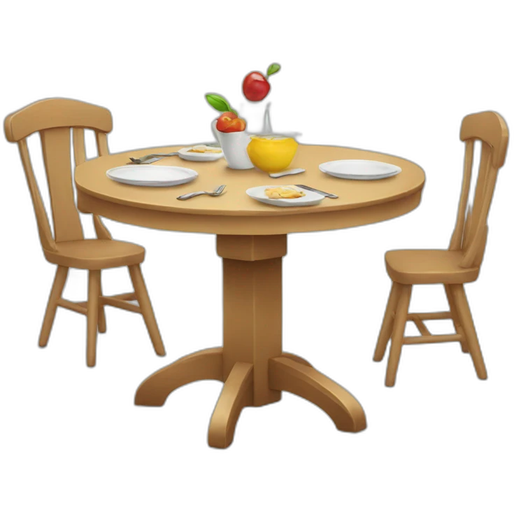 kids table emoji