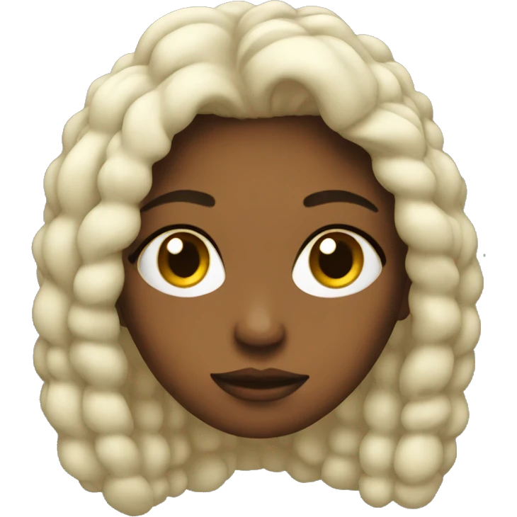 Chill girl emoji