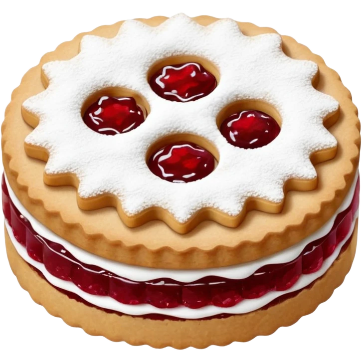 Linzer Cookie emoji