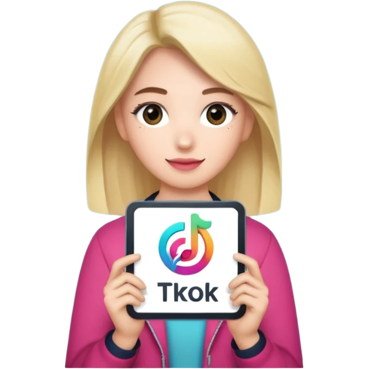  la certification  Tik Tok emoji