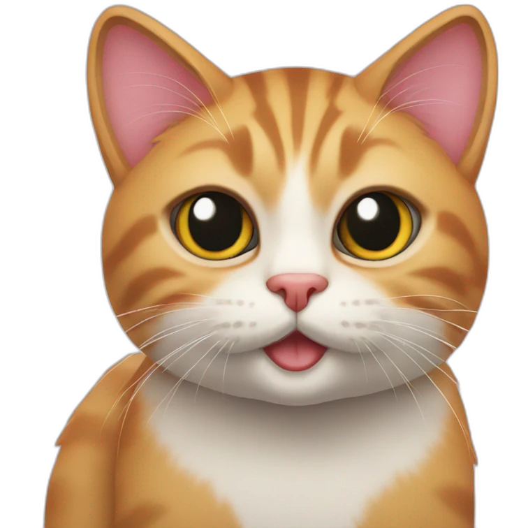 Pussy cat emoji