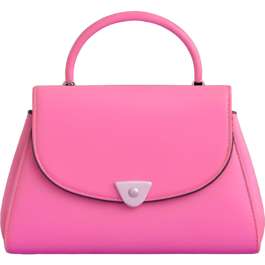 pink purse emoji