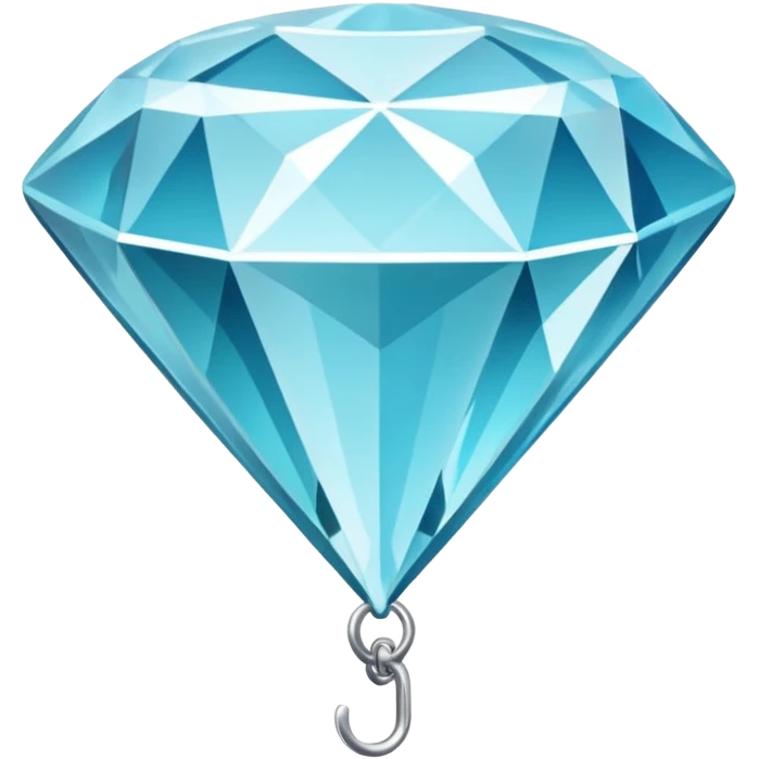 flat diamond, color #9665db, with 🗝️key  symbol on the diamond. emoji