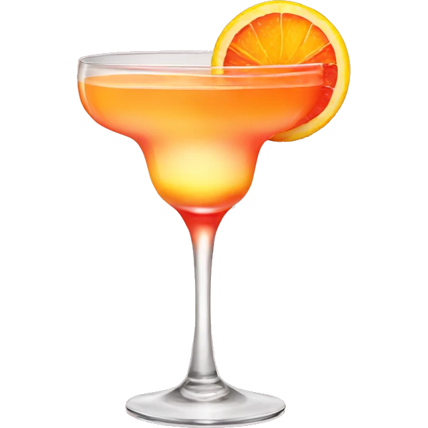 Tequila Sunrise emoji