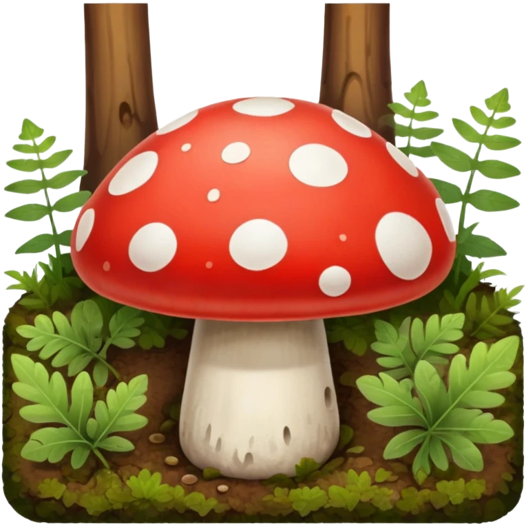 red mushroom emoji