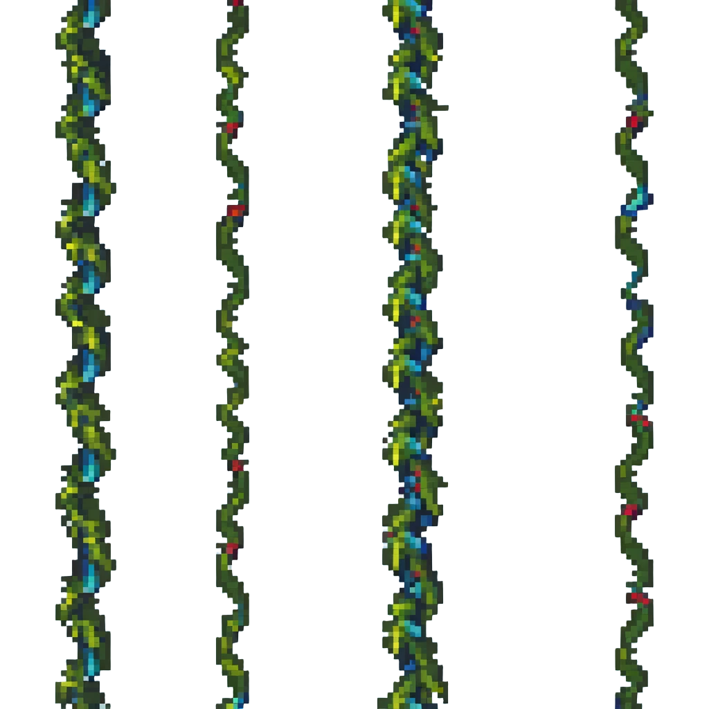 jungle vines wrapped around tree emoji