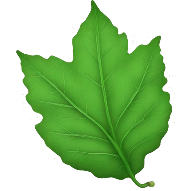 Leaf emoji