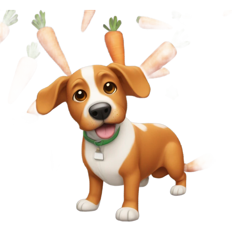 carrot dog emoji