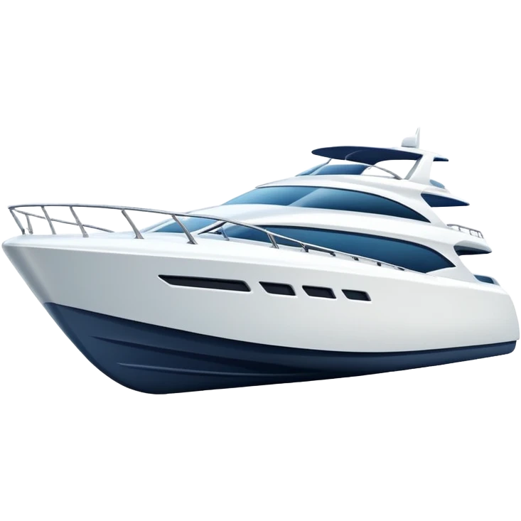 modern boat emoji
