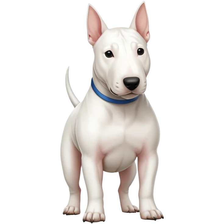 Perro bull terrier ingles emoji