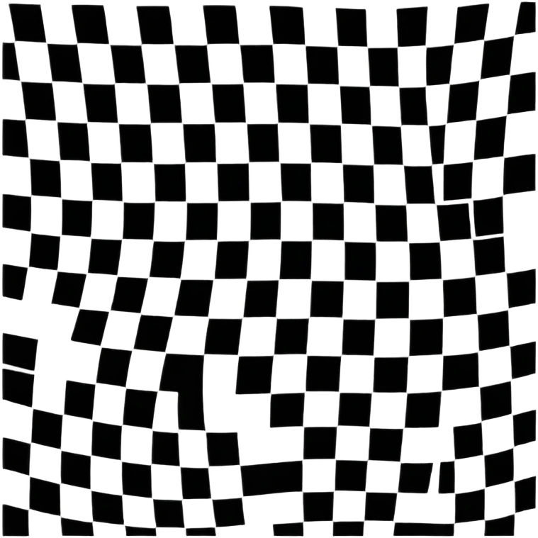 Motif damier emoji