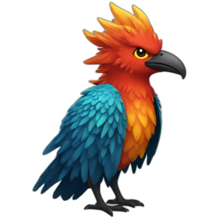 fire bird emoji
