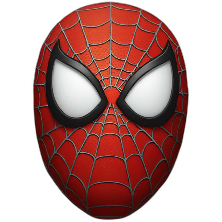 Spiderman face  emoji