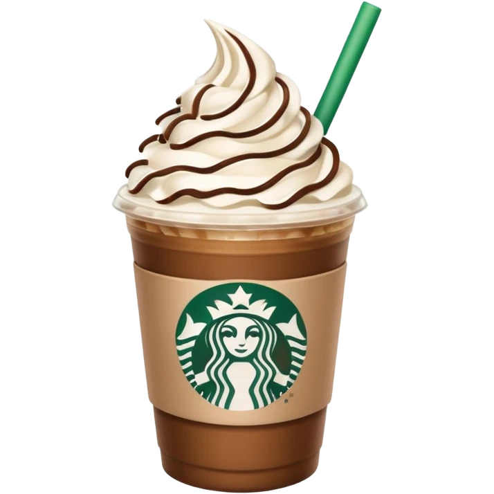 Starbucks frappchino emoji