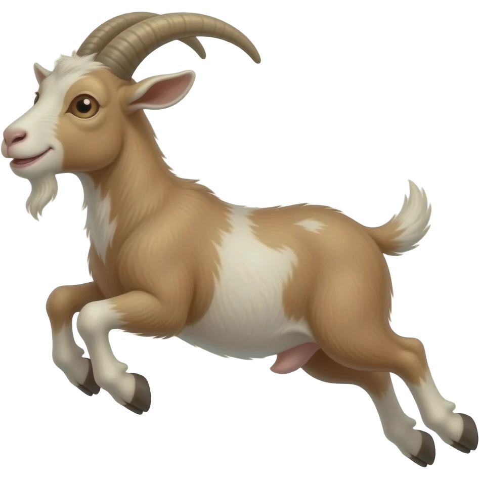 Cabrita loca dando saltos emoji