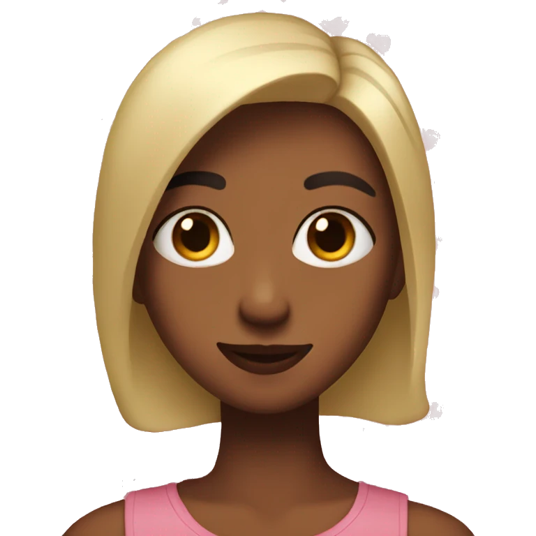 Me with hearts emoji