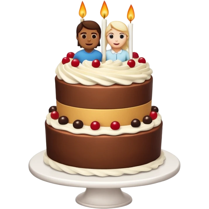 couple cake emoji emoji