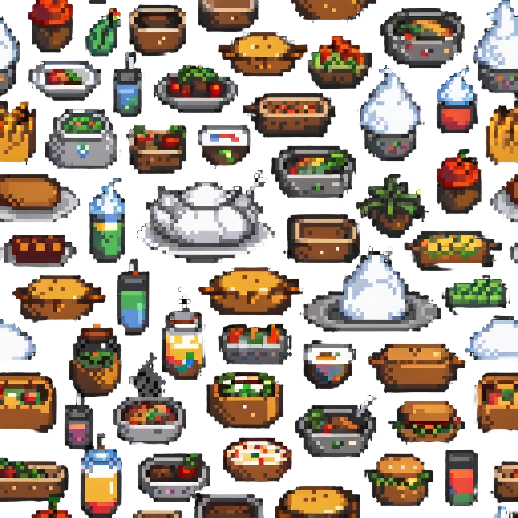 delicious food with steam rising emoji