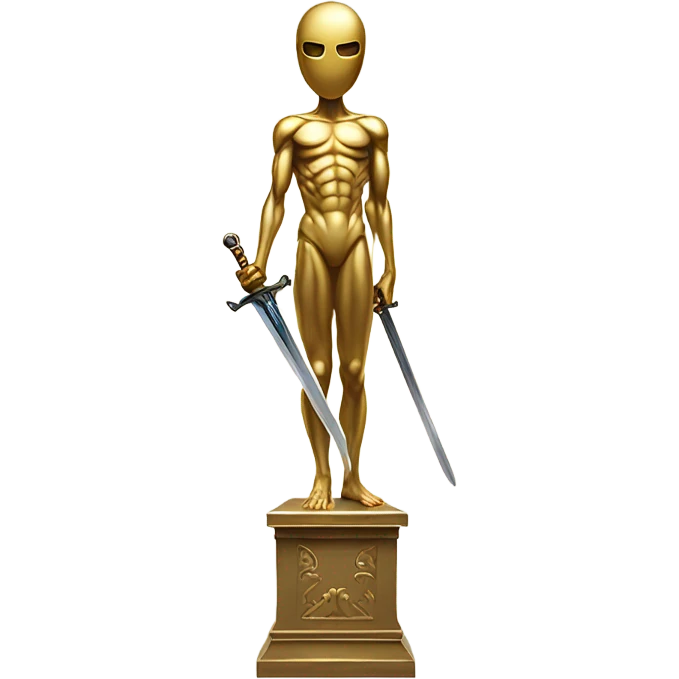 Oscar statue emoji