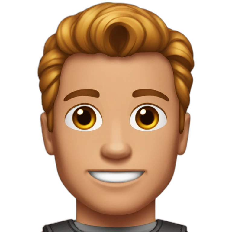 Arnold Schwartzenegger young emoji