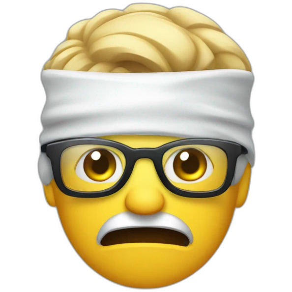 angry radiologist glasses emoji