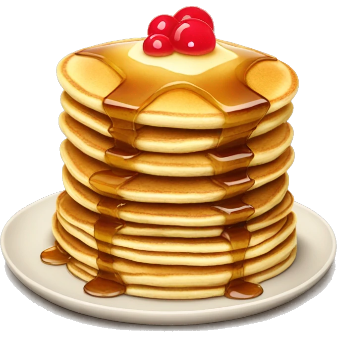 Pancakes with syrup  emoji