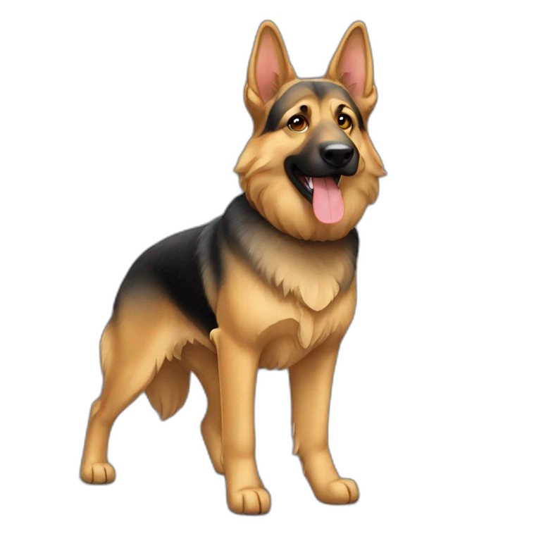 Berger allemand emoji