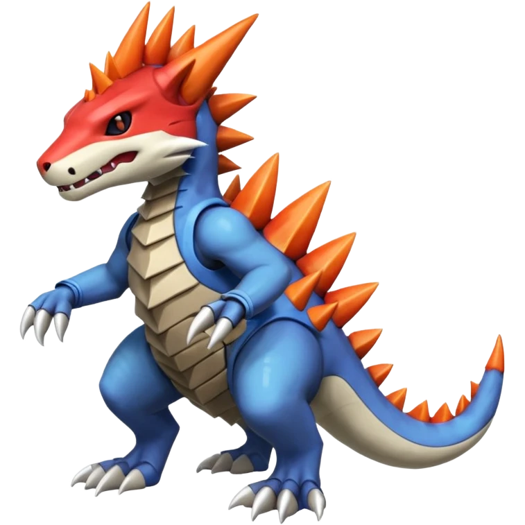 Shiny Koraidon-Marowak-Gabite-Fakémon-hybrid-creature (full body)  emoji