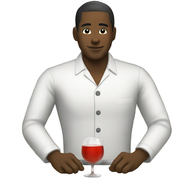 Bartender working in Japan emoji