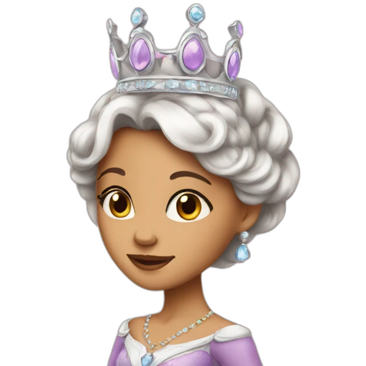 Beautiful princess  emoji