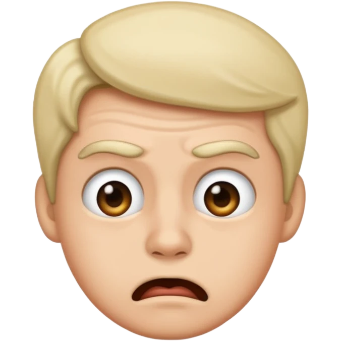 Stank face emoji