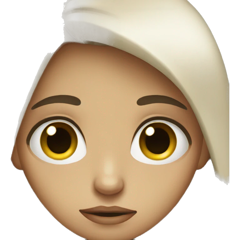 sad girl emoji