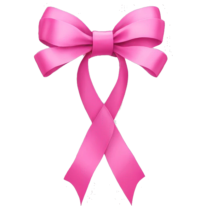 Ribbon pink emoji