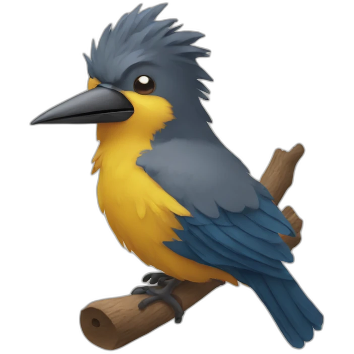 Drunken bird emoji