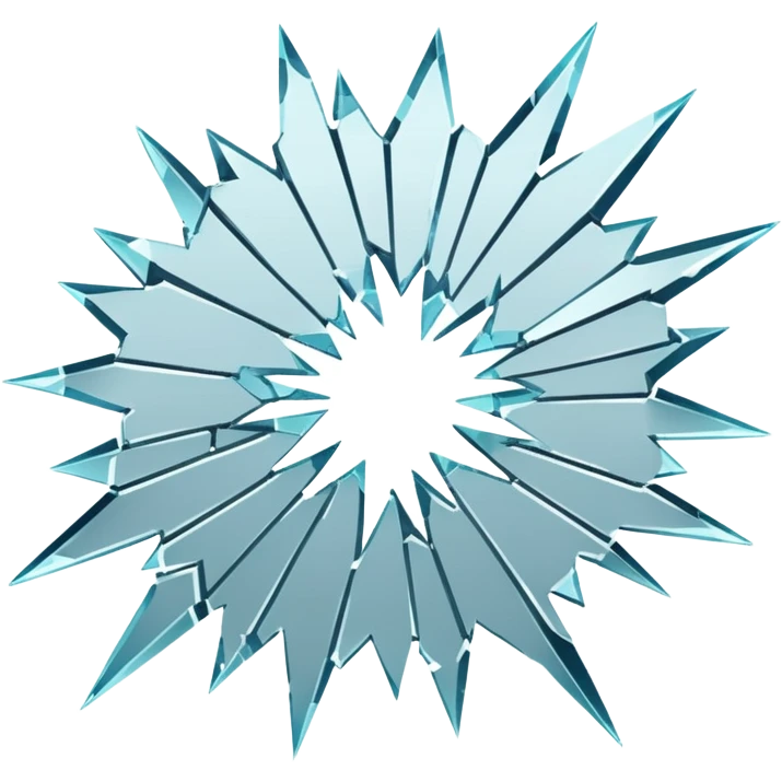shattered glass emoji