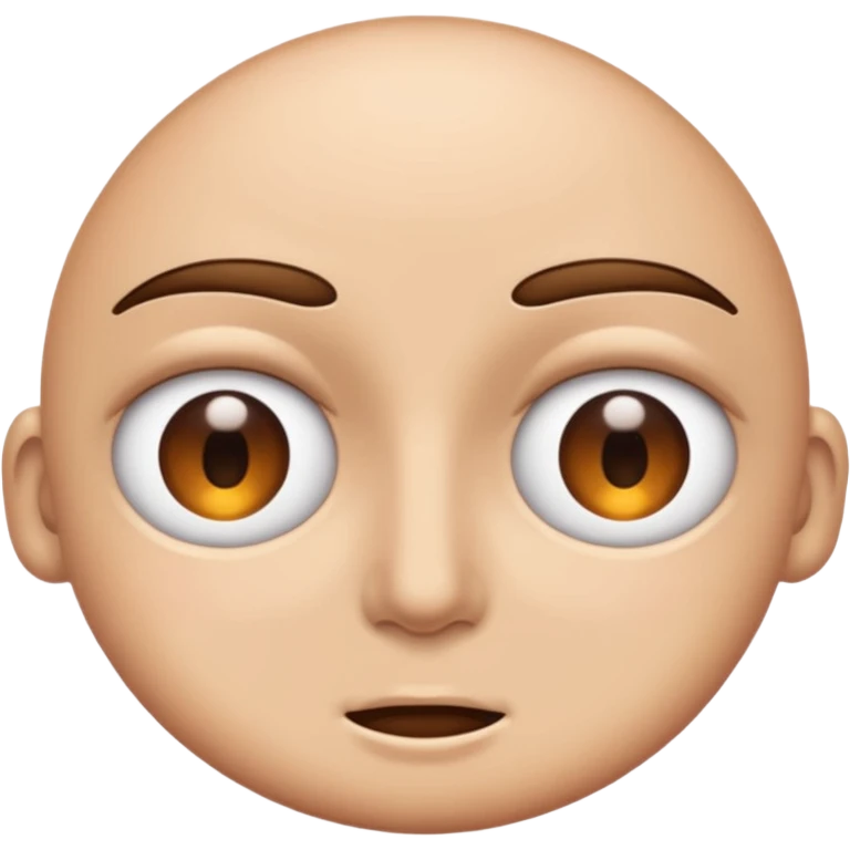Два глаза полуприкрыты emoji