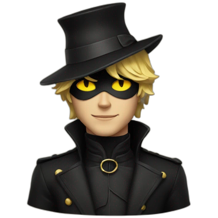 Chat noir emoji