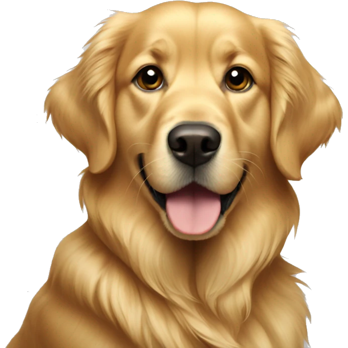 Golden Retriever Golden  emoji