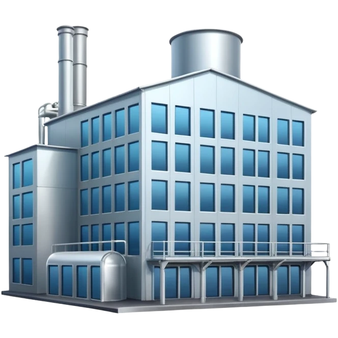 Alcohol factory building emoji