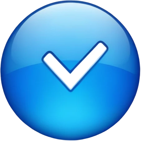 Made a emoji instagram Blu tick  emoji