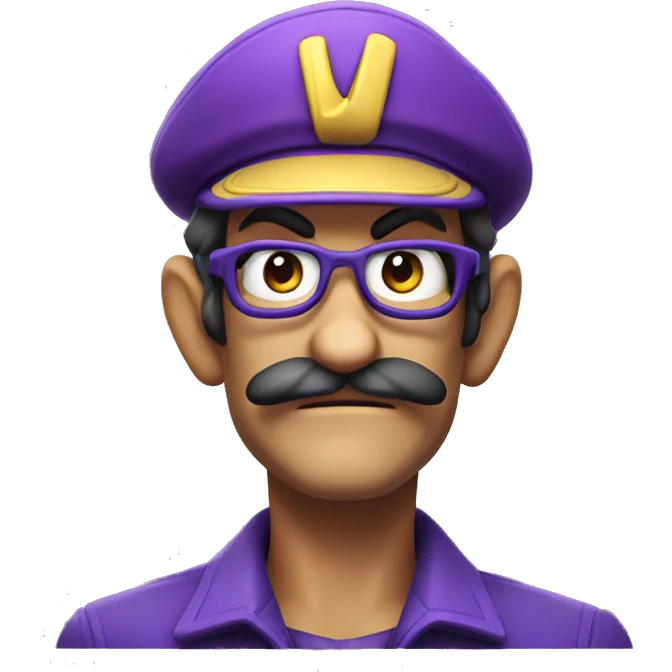 Waluigi  emoji