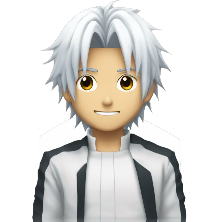 Shinji de bleach sourit emoji