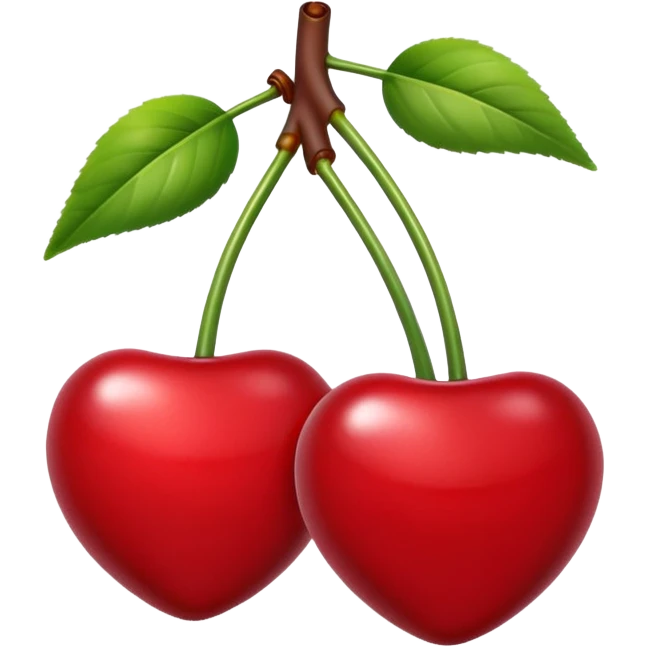 a couple of cherries emoji