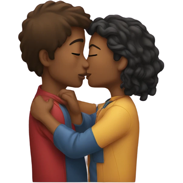 kissing emoji