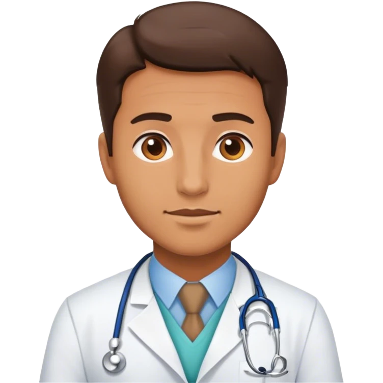 Male doctor emoji