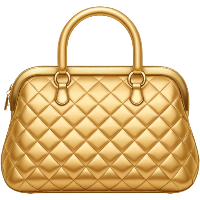 golden fashion bag emoji