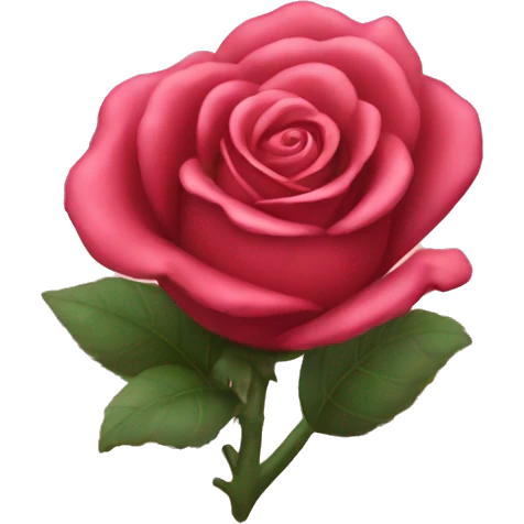 Rose heart emoji
